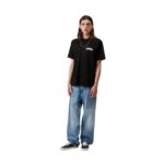 CARHARTT WIP UNIVERSITY SCRIPT T-SHIRT BLACK WHITE - Εικόνα 5