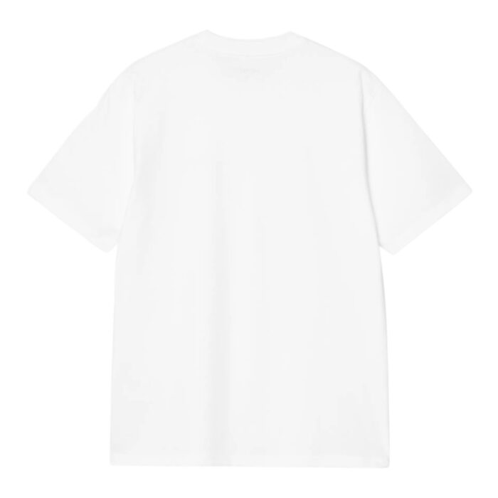 CARHARTT WIP UNIVERSITY SCRIPT T-SHIRT WHITE BLACK - Image 2