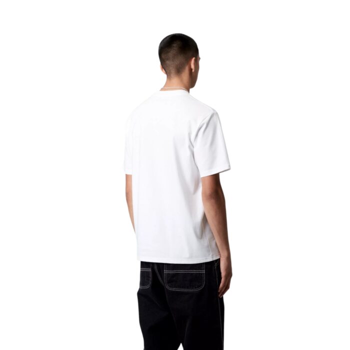 CARHARTT WIP UNIVERSITY SCRIPT T-SHIRT WHITE BLACK - Image 4