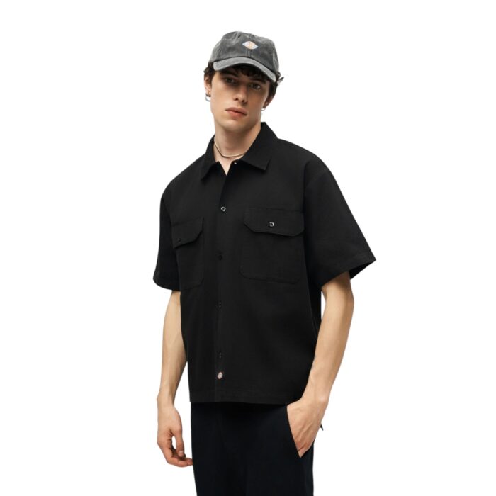 DICKIES 247 GD WORK SHIRT BLACK - Image 3