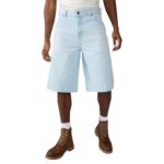 DICKIES 958 13 INCHES LOOSE JEAN SHORT FOG BLUE