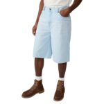 DICKIES 958 13 INCHES LOOSE JEAN SHORT FOG BLUE - Image 2