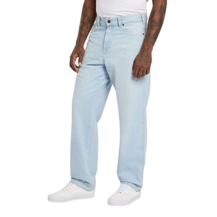 DICKIES 958 BAGGY TAPERED WORK JEAN FOG BLUE - Image 3