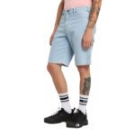 DICKIES 993 11 INCH DENIM CARPENTER SHORT VINTAGE BLUE - Image 3