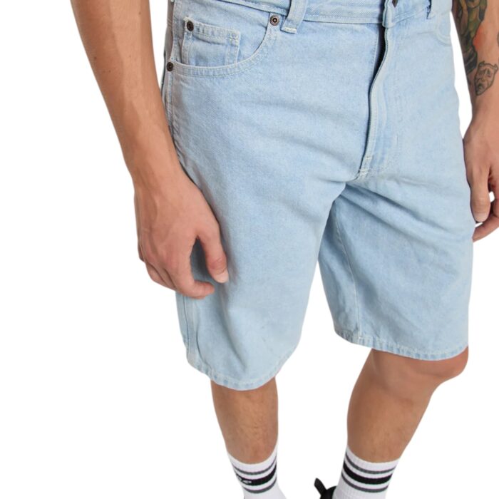 DICKIES 993 11 INCH DENIM CARPENTER SHORT VINTAGE BLUE - Image 6