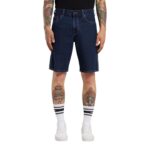 DICKIES 993 11 INCH DENIM CARPENTER SHORT DARK INDIGO