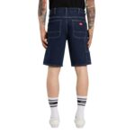 DICKIES 993 11 INCH DENIM CARPENTER SHORT DARK INDIGO - Image 2