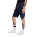 DICKIES 993 11 INCH DENIM CARPENTER SHORT DARK INDIGO - Image 3