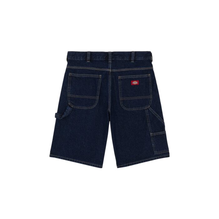 DICKIES 993 11 INCH DENIM CARPENTER SHORT DARK INDIGO - Image 9