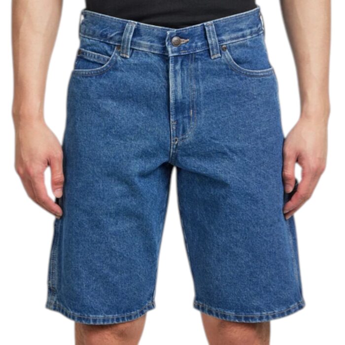 DICKIES 993 11 INCHES DENIM CARPENTER SHORT CLASSIC BLUE - Image 3