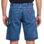 DICKIES 993 11 INCHES DENIM CARPENTER SHORT CLASSIC BLUE - Image 2