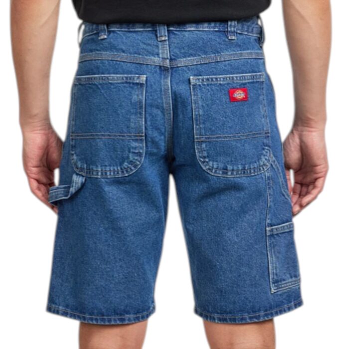 DICKIES 993 11 INCHES DENIM CARPENTER SHORT CLASSIC BLUE - Image 2