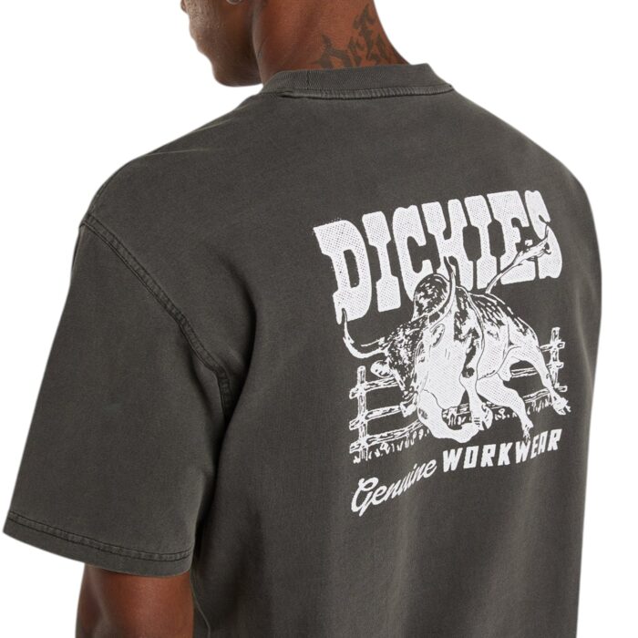 DICKIES BUCHTELL T-SHIRT BLACK - Image 4