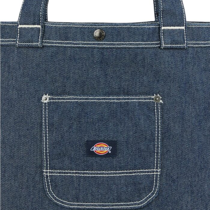 DICKIES TOTE BAG RINSED DENIM - Image 4