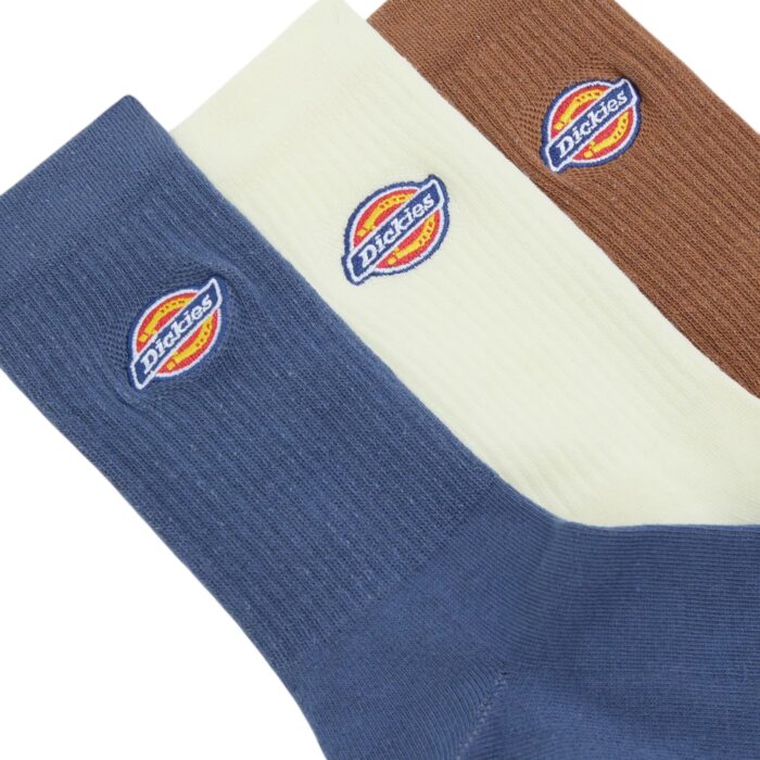 DICKIES VALLEY GROVE 3 PACK SOCKS RETRO INDIGO - Image 3