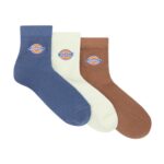 DICKIES VALLEY MID 3 PACK SOCKS RETRO INDIGO