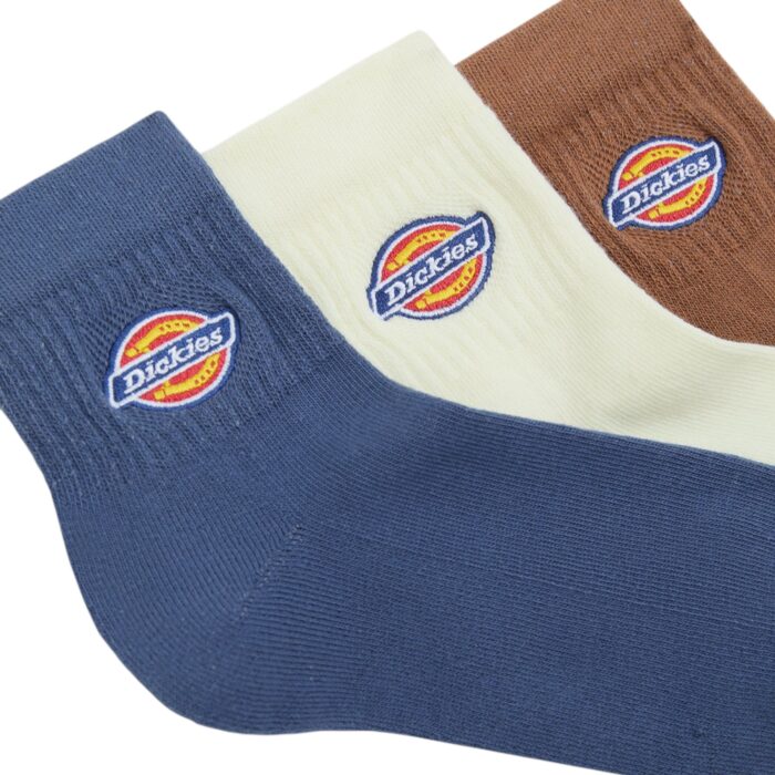 DICKIES VALLEY MID 3 PACK SOCKS RETRO INDIGO - Image 2