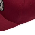 FOX BADGE FLEXFIT HAT CABERNET - Image 4