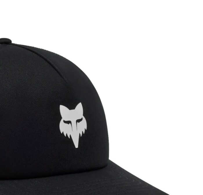 FOX HEAD TRUCKER HAT BLACK - Image 3