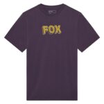 FOX IMAGE PRINT 195 ORIGINAL T-SHIRT PLUM PERFECT