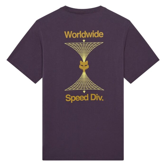 FOX IMAGE PRINT 195 ORIGINAL T-SHIRT PLUM PERFECT - Image 2