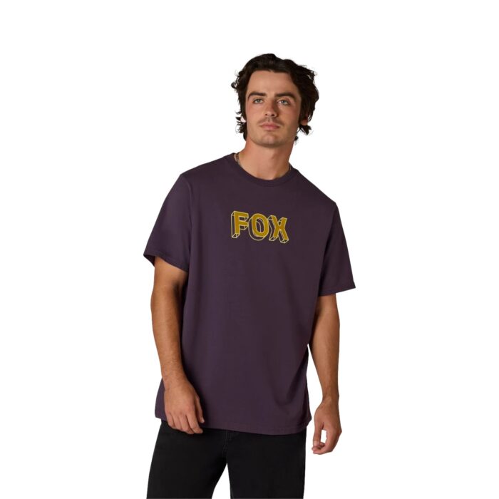 FOX IMAGE PRINT 195 ORIGINAL T-SHIRT PLUM PERFECT - Image 3