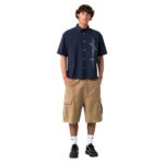 RUSTY COBRA CORD ELASTIC CARGO SHORT KHAKI - Image 3