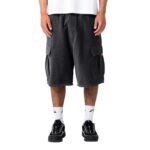 RUSTY COBRA CORD ELASTIC CARGO SHORT STEEL  .