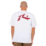 RUSTY COMPETITION T-SHIRT WHITE RED - Image 2