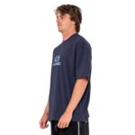 RUSTY DOUBLE OR NOTHIN T-SHIRT NAVY BLUE 2 - Image 3