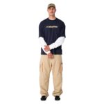 RUSTY MEGATRON 00 BAGGY ZIP OFF CARGO PANT ABBEY STONE - Image 3