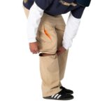 RUSTY MEGATRON 00 BAGGY ZIP OFF CARGO PANT ABBEY STONE - Image 4