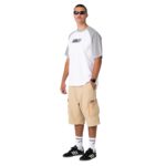 RUSTY MEGATRON 00 BAGGY ZIP OFF CARGO PANT ABBEY STONE - Image 6