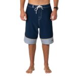 RUSTY NAUTICAL 00 FIXED WAIST BOARDSHORT NAVY BLUE