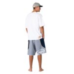 RUSTY NAUTICAL 00 FIXED WAIST BOARDSHORT NAVY BLUE - Image 5