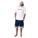 RUSTY NAUTICAL 00 FIXED WAIST BOARDSHORT NAVY BLUE - Image 6