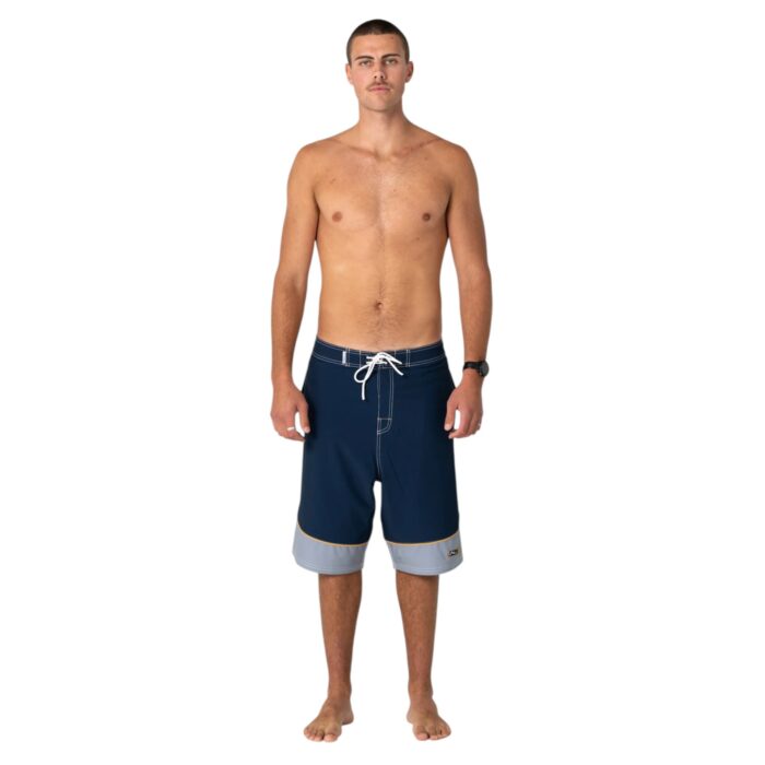 RUSTY NAUTICAL 00 FIXED WAIST BOARDSHORT NAVY BLUE - Image 3