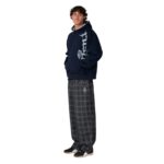 RUSTY PRIMAL CONFUSION HOODIE NAVY BLUE - Image 5