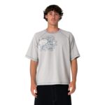 RUSTY RIDDLE ME THIS T-SHIRT STONE GREY