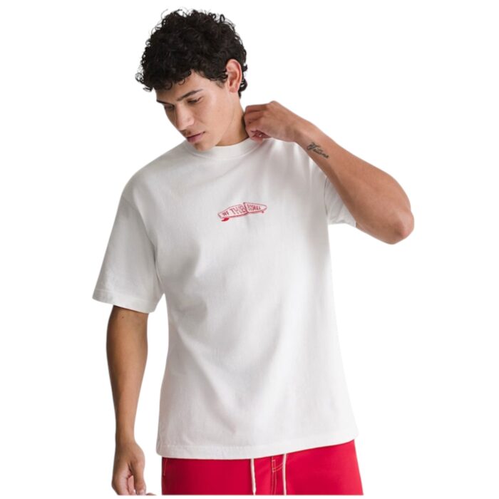VANS BUCKLED T-SHIRT WHITE - Image 3