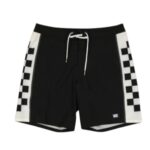 VANS DAILY SIDELINE BOARDSHORT BLACK MARSHMALLOW
