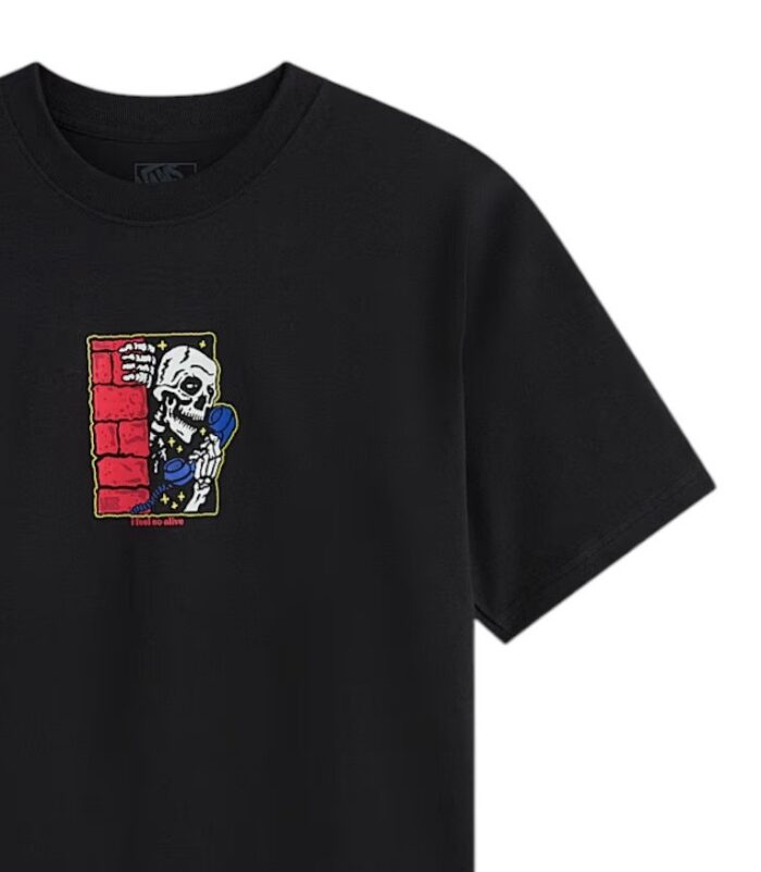 VANS FEEL SO ALIVE T-SHIRT BLACK - Image 3