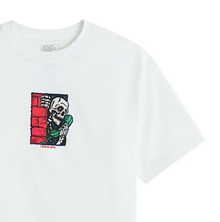 VANS FEEL SO ALIVE T-SHIRT WHITE - Εικόνα 3