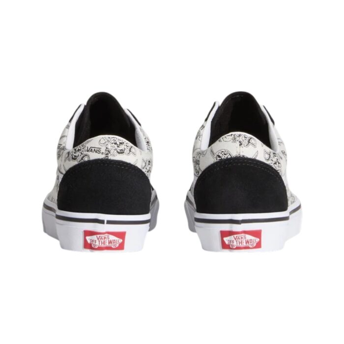 VANS JUNIOR OLD SKOOL SHOES SKULLS MULTI - Εικόνα 3