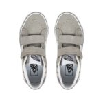 VANS KIDS SK8-MID REISSUE V SHOES LEOPARD GLITTER GRAY - Image 5