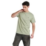 VANS LEFT CHEST LOGO T-SHIRT SOFT SAGE