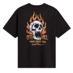 VANS OFF THE WALL FEVER T-SHIRT BLACK - Image 2