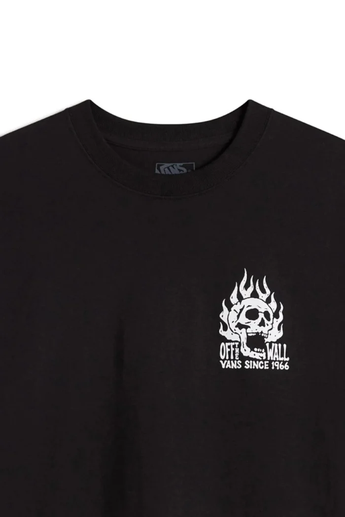 VANS OFF THE WALL FEVER T-SHIRT BLACK - Image 3