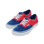 VANS SKATE ERA SHOES BLUE RED - Image 3
