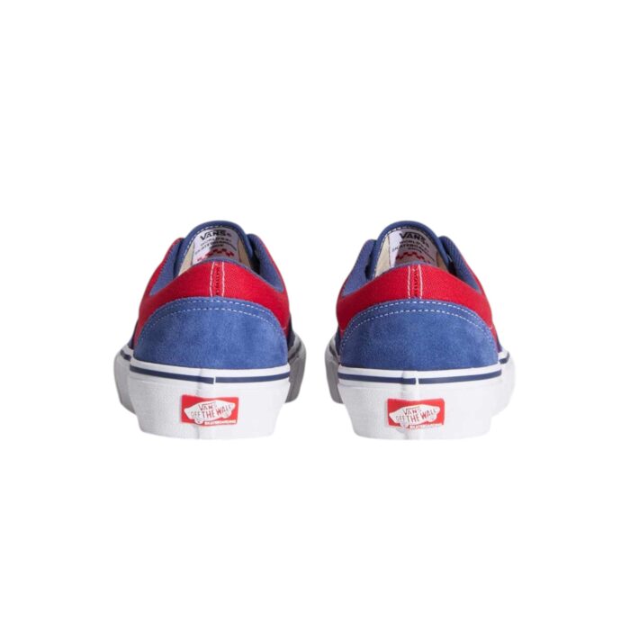 VANS SKATE ERA SHOES BLUE RED - Image 5
